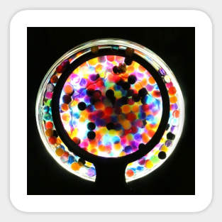 Rainbow Orbs Sticker